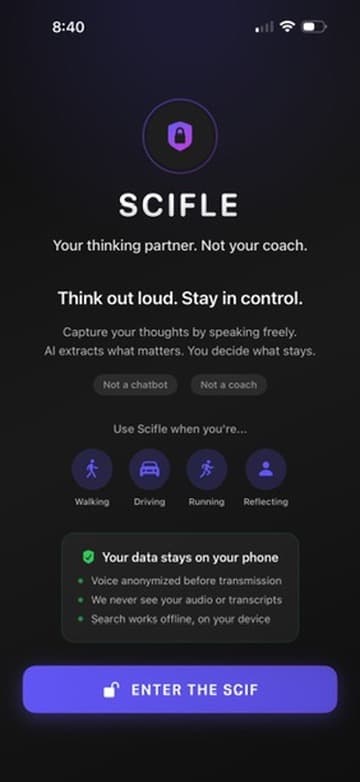 Scifle record tab interface